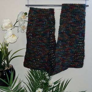 Hand made multi-color scarf